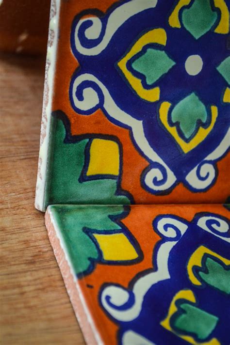 12 Mexican Talavera Tiles Handmade Hand Painted 4 X Etsy