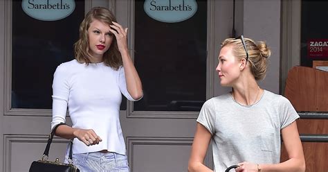 Taylor Swifts And Karlie Klosss Street Style Popsugar Fashion