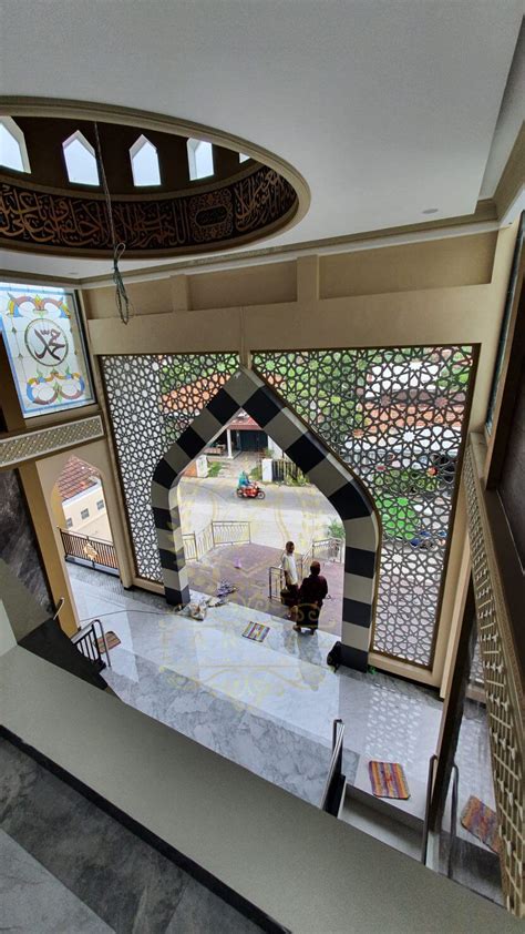 Grc Kerawangan Eksterior Masjid Farraz Visual Art