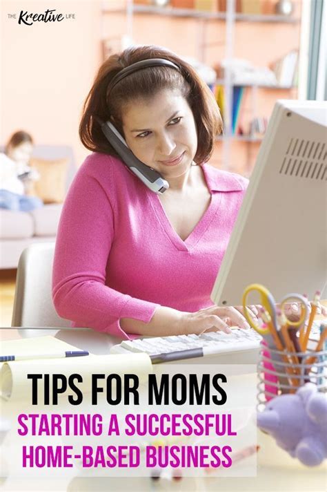 Tips For Moms Starting A Successful Home Based Business The Kreative Life Home Based