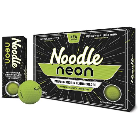 Noodle Neon Golf Balls Academy