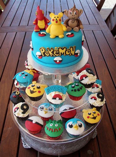 Cute Idea For A Pokemon Birthday Cake For My Sons Pokemon Bday Cake