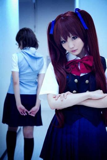 Another Mei And Izumi School Girl Uniform Cosplay Animeandcosplay Sharing