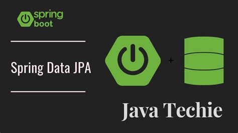 Spring Data JPA Example Java Techie YouTube
