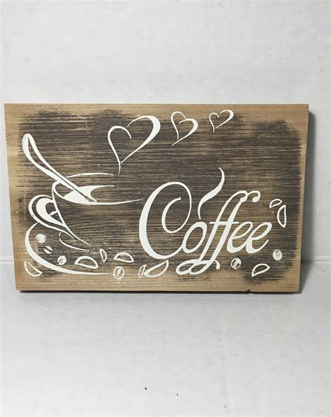 Coffee Sign Coffee Decor Coffeesign Coffeedecor Coffee Etsy Coffee