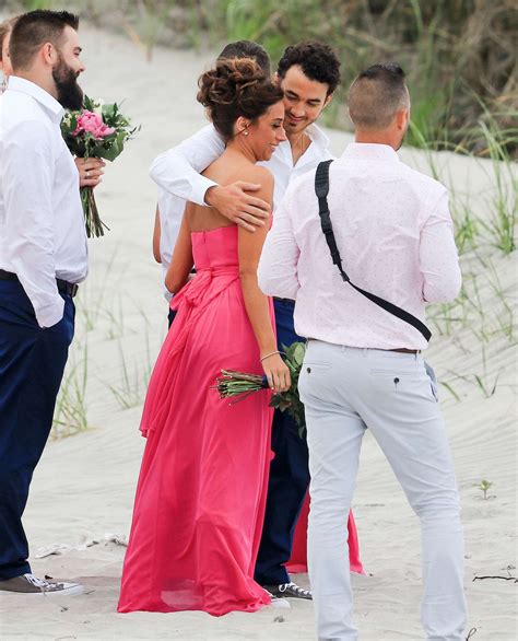 Danielle And Kevin Jonas On A Beach In Atlantic City 10 Gotceleb