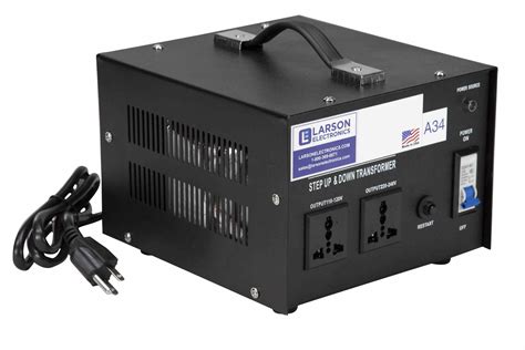 Larson Electronics 5 Kva Voltage Converter Transformer 110 220v To