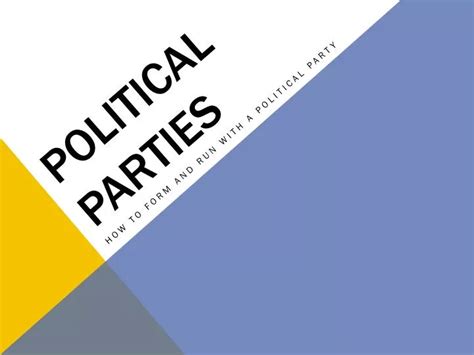 Ppt Political Parties Powerpoint Presentation Free Download Id2589844
