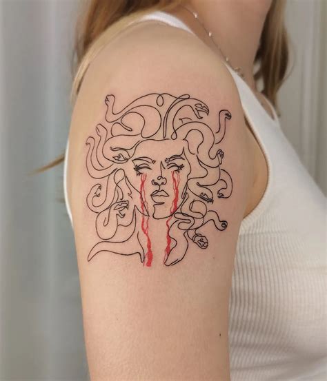 Details More Than Medusa Line Tattoo In Eteachers