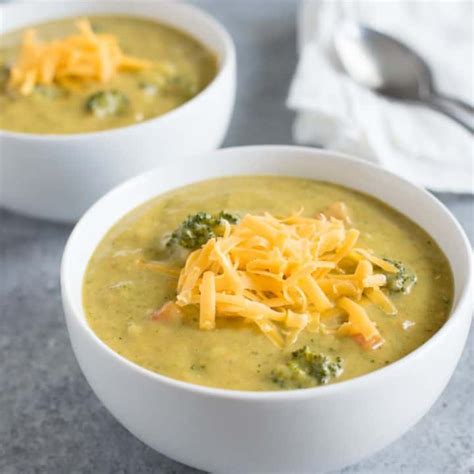 Broccoli Cheddar And Potato Soup Wholefully