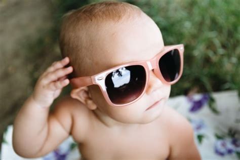Baby With Sunglasses — Stock Photo © Arievdwolde 2489821