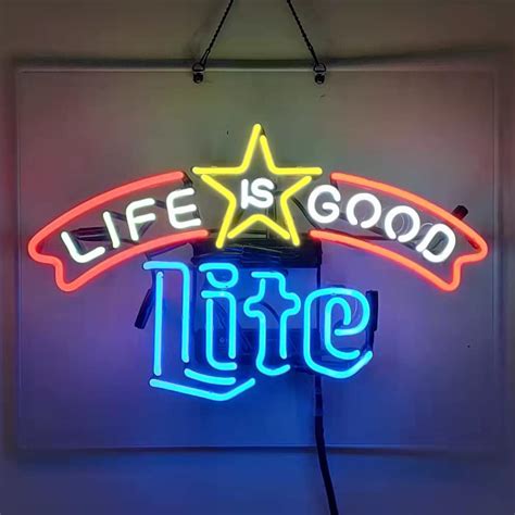 Lite Beer Neon Signs Handmade Real Neon Tubes Neon Sign