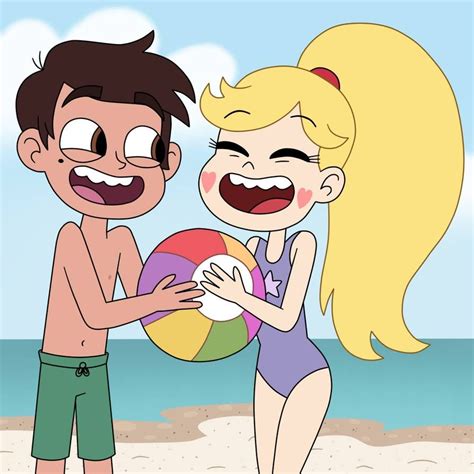 Star And Marco Take A Photo Of Beach Day Actually By Deaf Machbot On Deviantart Star Vs The