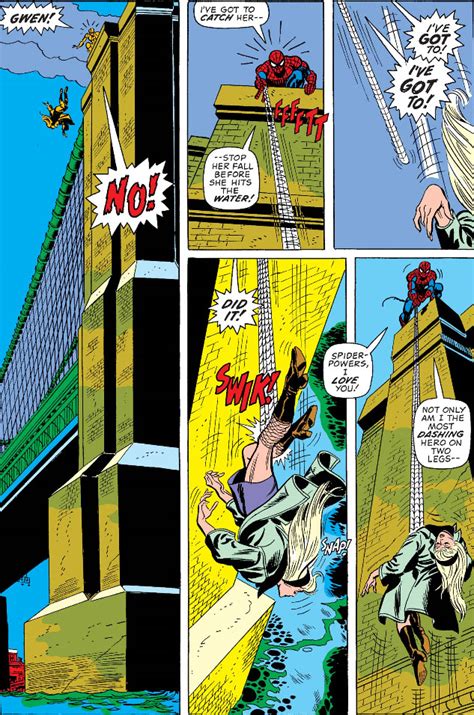 the peerless power of comics the night gwen stacy died