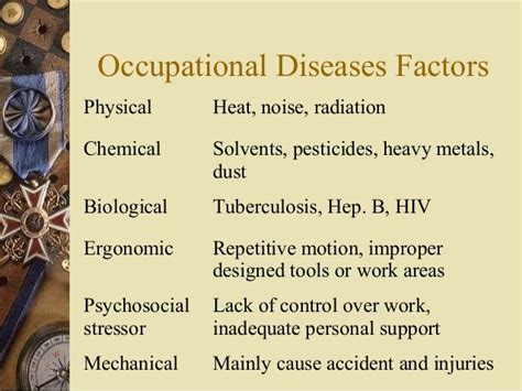 Overview Of Occupational Disease Case Studies Dr Clint Ramasir Atatun