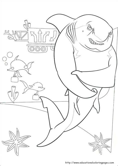 Welcome in free coloring pages site. Shark Tale Coloring - Educational Fun Kids Coloring Pages ...