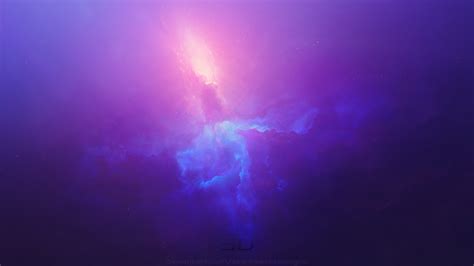 Purple Space Cosmos Abstract 4k Hd Digital Universe 4k
