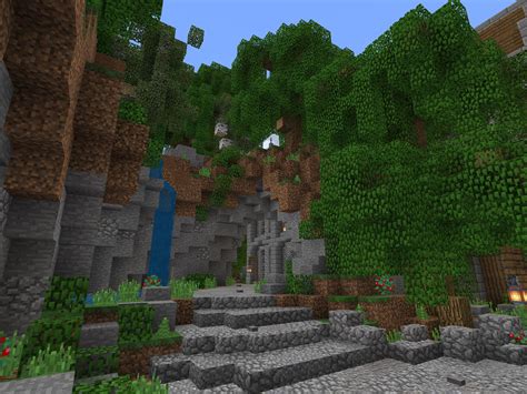 Another Nature Build I Finished Today Rminecraft