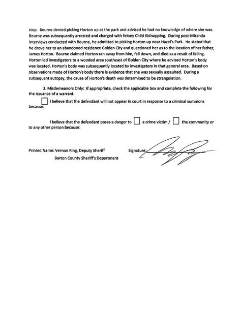 The Turner Report Probable Cause Statements Released In Adriaunna