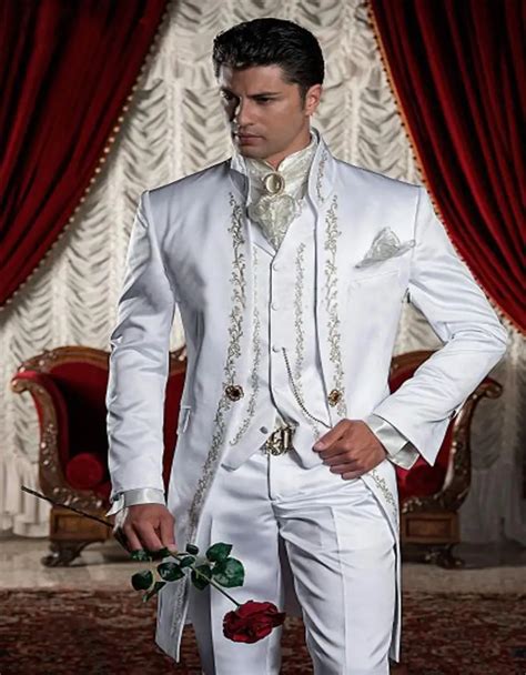 Custom Made Groom Tuxedos Classic Model Suit Handsome Tailcoat
