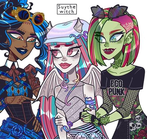 Robekka Roshel Venera Monster High Art Monster High Characters