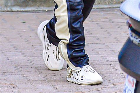 Kanye Wests Yeezy Foam Runners Are The Wildest Part Of His Bold Look Footwear News
