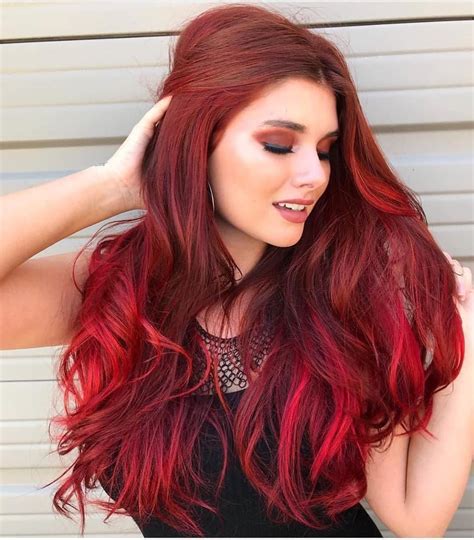Ombré Hair Vermelho 50 Ideias Incríveis Para Iluminar O Cabelo Em
