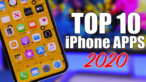 Top 10 Best Iphone Apps Of 2020 Youtube