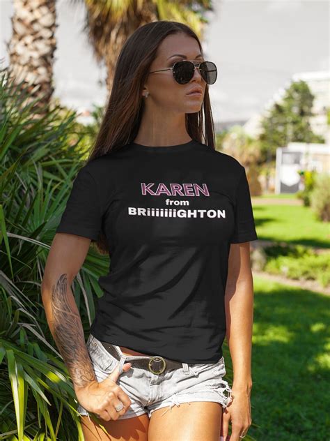 Karen Von Brighton T Shirt Karen Von Brighton Lustiges Etsyde