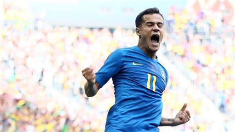 brazil 2 0 costa rica philippe coutinho neymar seal dramatic late win for tite s side