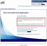 Photos of Citi Secured Card Status