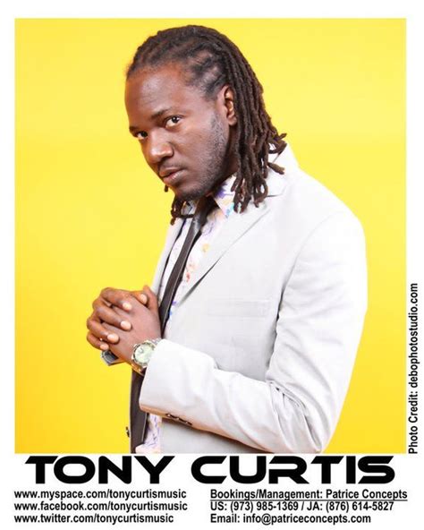Reggae Singer Tony Curtis Tonycurtismusic Promotional Picture Negril Montego Bay Jamaica