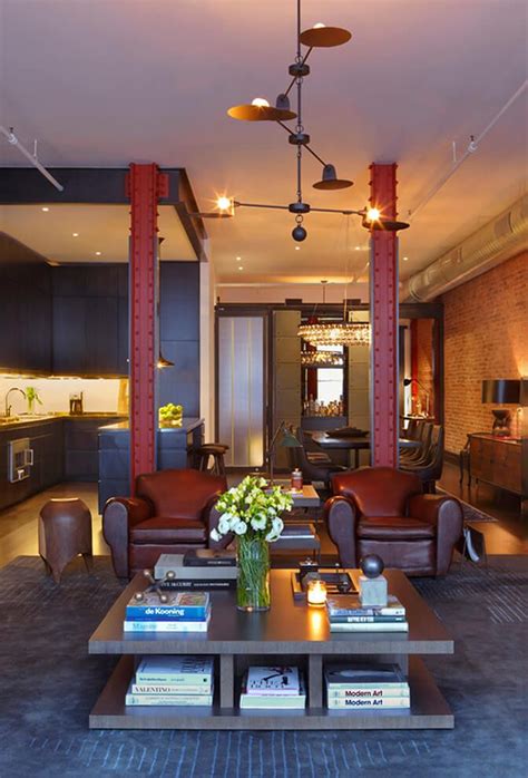 Tribeca Loft By Scarpidis Loft Living Tribeca Loft Industrial