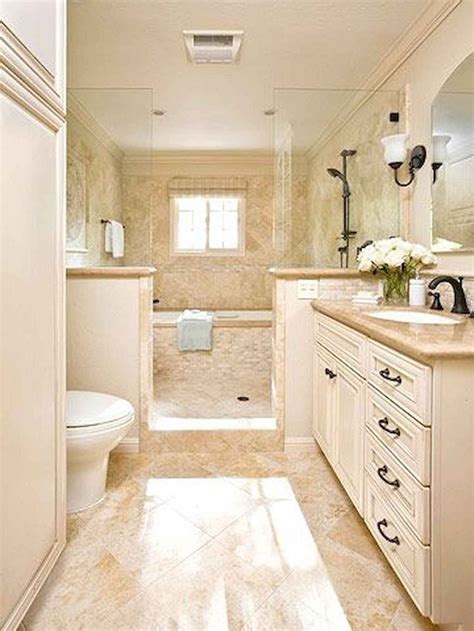 45 Latest Small Master Bathroom Decorating Ideas To Try Right Now