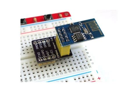 Esp8266 Breadboard Adapter By Embedded Lab On Tindie Bread Board Adapter