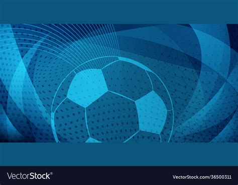 Abstract Soccer Background Royalty Free Vector Image