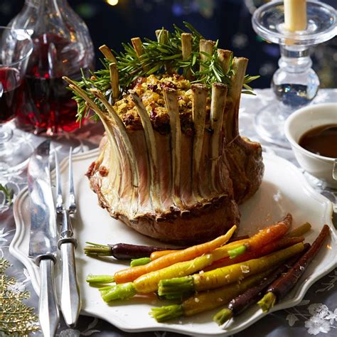 crown of lamb main course recipes woman and home