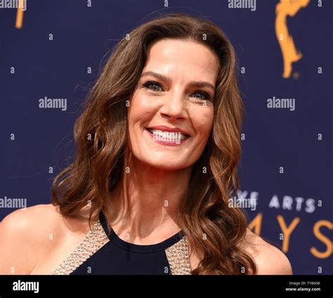 Actress Terry Farrell Attends The Creative Arts Emmy Awards At The