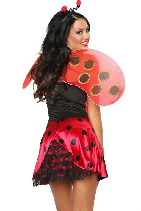 Lovely Ladybug Costume Adult Ladybug Halloween Costume 3wishescom