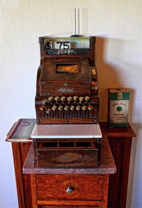 Find images of vintage cash register. Antique Cash Register Photograph by Dave Mills