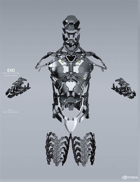 An Exosuit Made For Project Sol Exosuit Armor Concept Powered