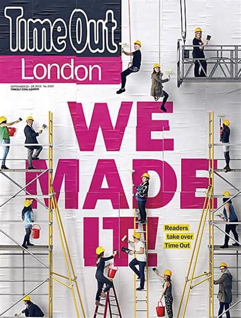 Time Out London Magazine Cover Time Out London