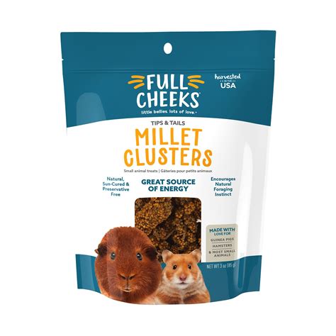 Full Cheeks Small Pet Millet Clusters Small Pet Treats Petsmart
