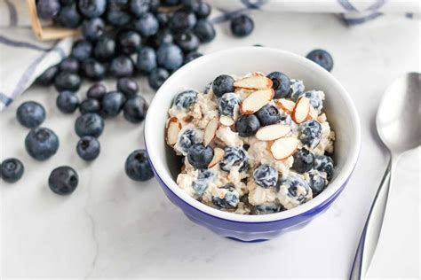 Easy Blueberry Overnight Oats A Minute Make Ahead Power Breakfast