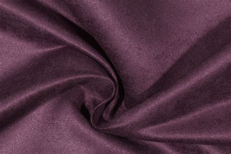 45 Yards Microfiber Suedecloth Upholstery Fabric In Eggplant