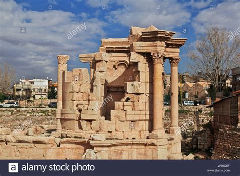 Baalbek Lebanon 31 Dec 2017 Temple Of Venus In Baalbek Lebanon