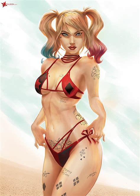 Yıldız Kırmızıbakır ★ Harley Quinn And Her New Bikini