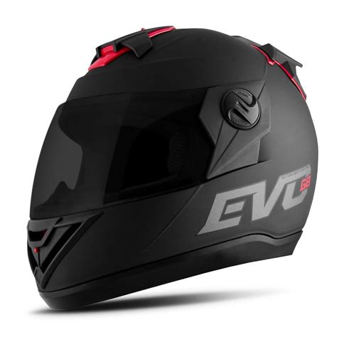 Capacete Moto Pro Tork Evolution G8 Evo Solid Viseira Fumê Netshoes