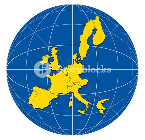 Globe Europe Map Royalty Free Stock Image Storyblocks