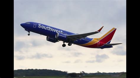 Swa 737 8 Max Take Off Dtw Youtube